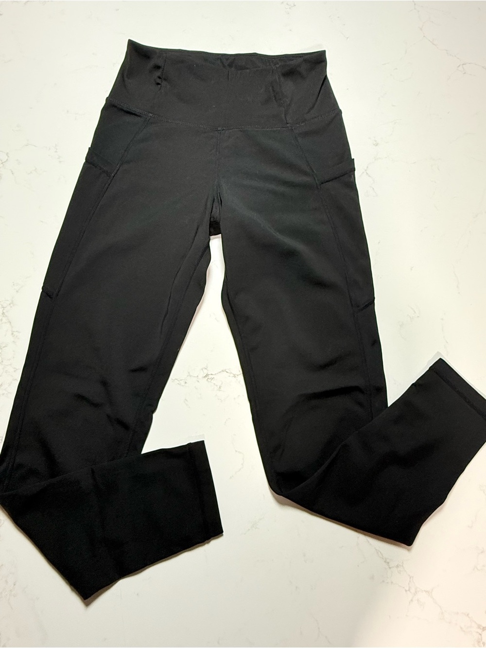 Nicole Miller Black High-Waist Leggings